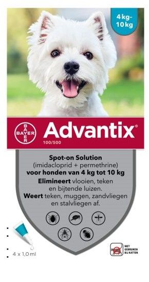 Advantix – Hond 100 (4-10kg)